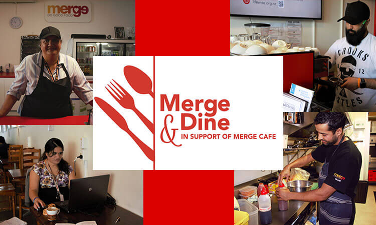 Come along and support our Merge Café heroes