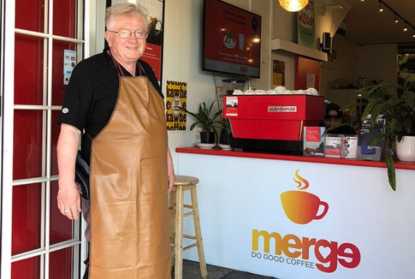 Mitch is one of Lifewise Merge Cafe's newest volunteers. Here he shares why Merge Café is his favourite.