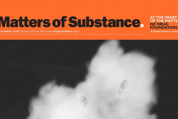 The latest 'Matters of Substance' features Lifewise CE Moira Lawler's take on synthetic cannabinoids, decriminalisation, and "the narrow lens that considers substance abuse in isolation".