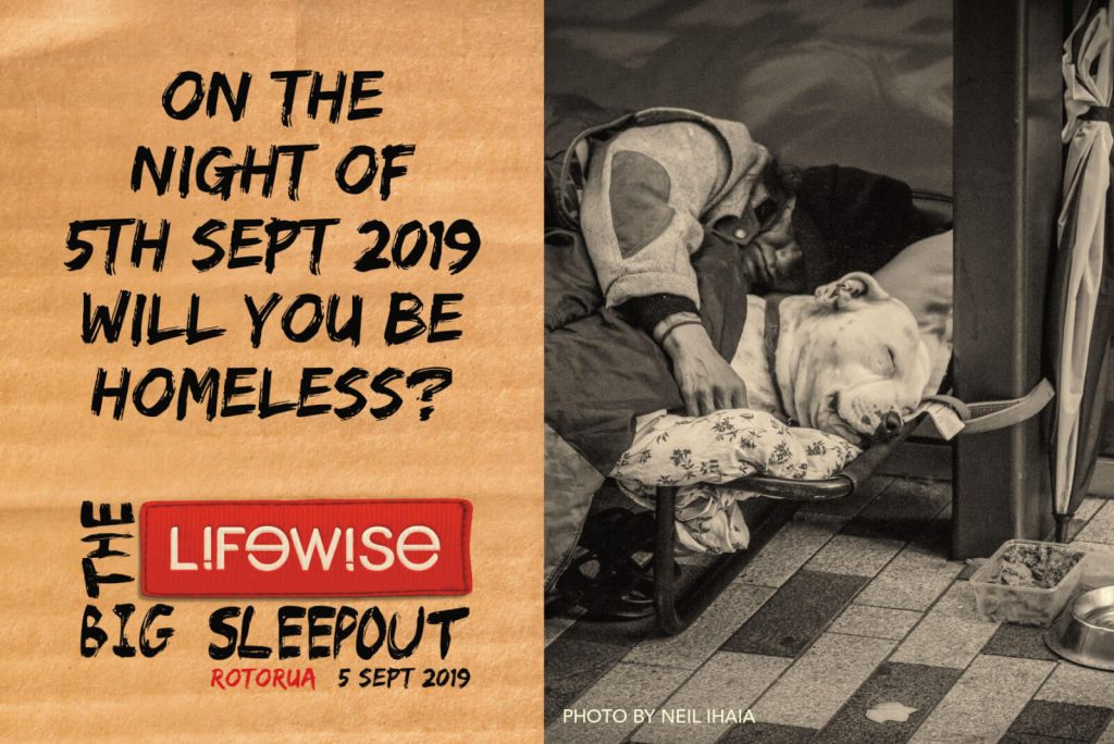 Join the Lifewise Big Sleepout Rotorua