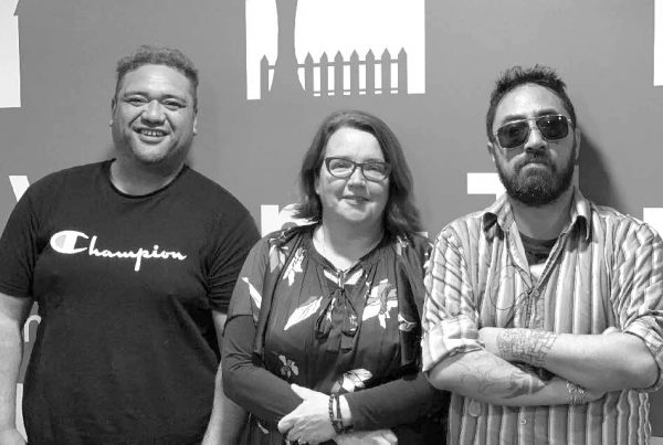 PROJECT TEAM RAYMOND PAUL (aka Rayzah), co designer, Lifewise peer support volunteer, street brother and father. MIKE co-designer, Lifewise peer support volunteer, and street brother. JUSTINE MCFARLANE Lifewise Programme Lead (Community Led Initiatives), co designer, collaborator and mother. Thank you to Shadow for the contribution of his photos (patterns, statue, city scape and graffiti art).