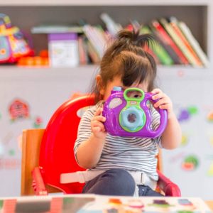 Child Playing with Toy in Early Childhood Centre