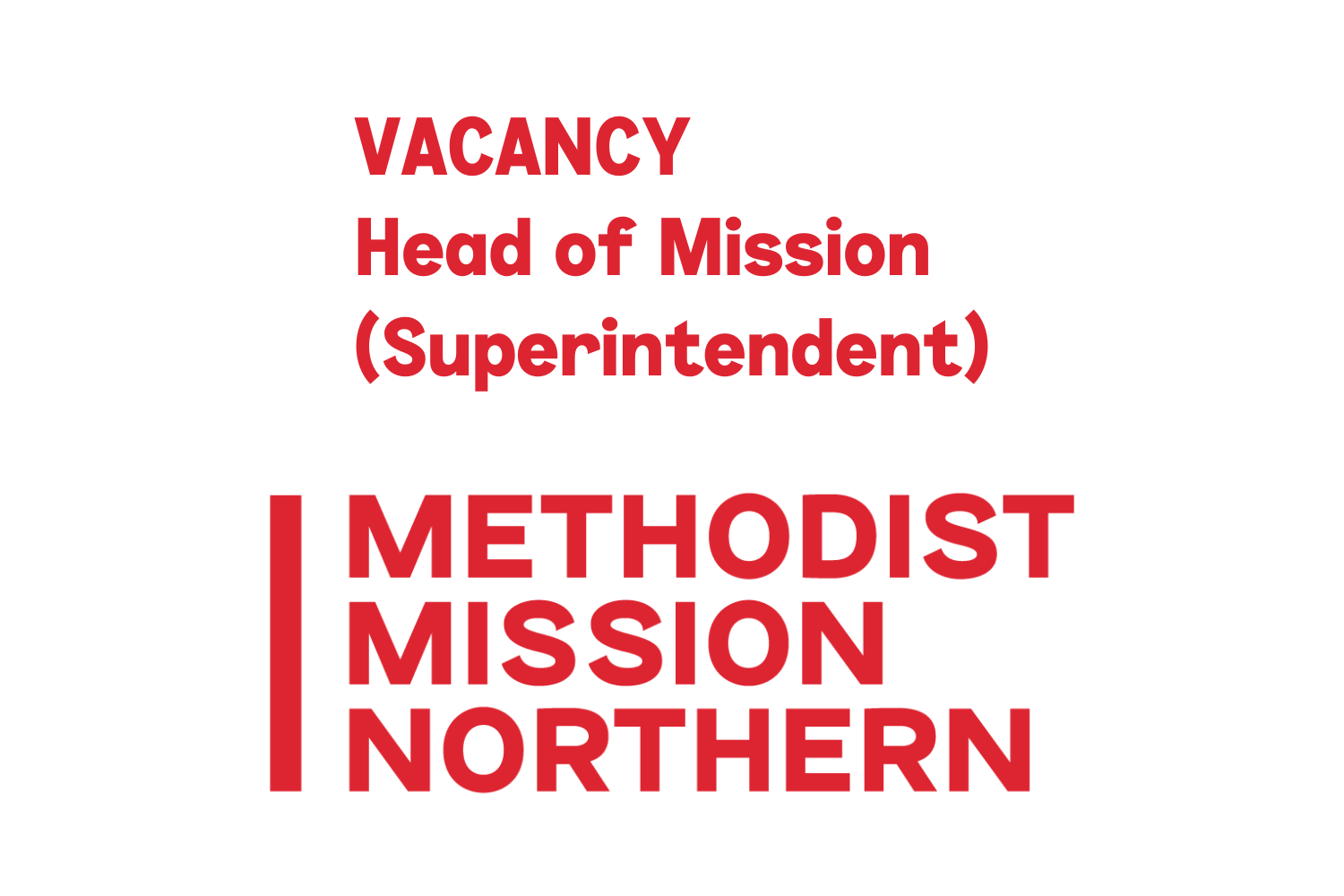 VACANCY: Head of Mission