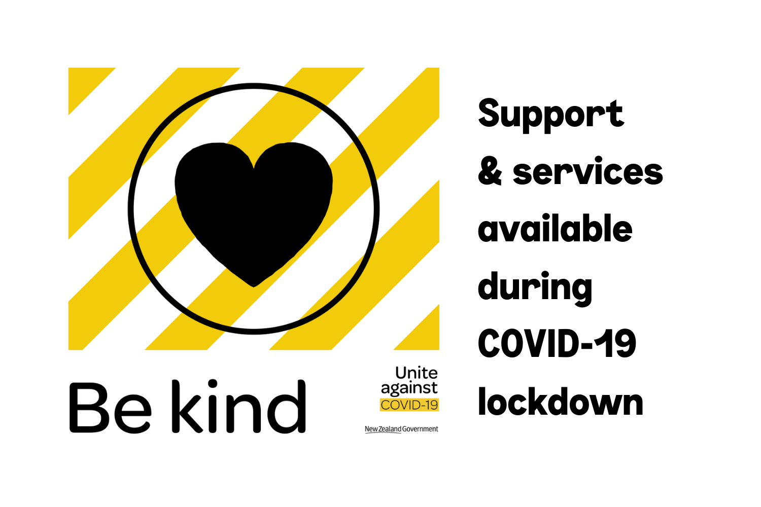 Support & services available during COVID-19 lockdown