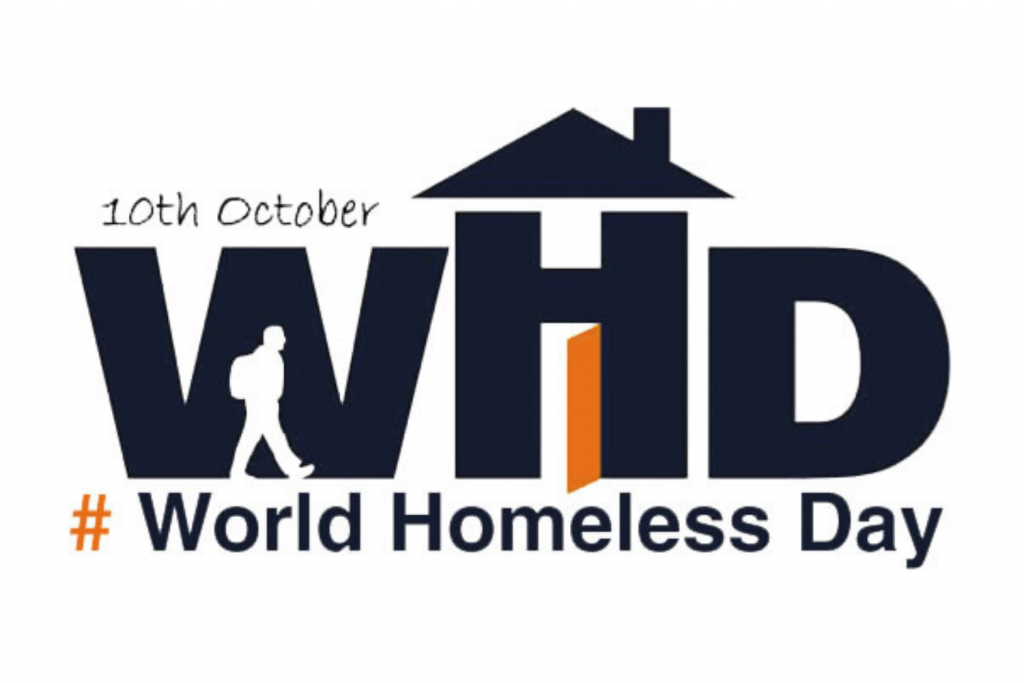 Logo of World Homeless Day 2021
