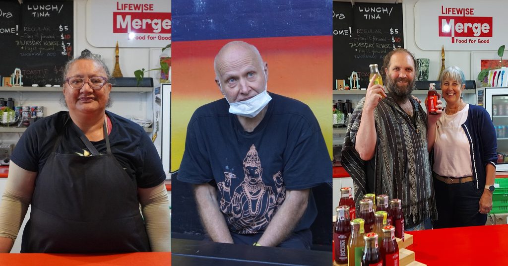 Volunteers at Merge Cafe